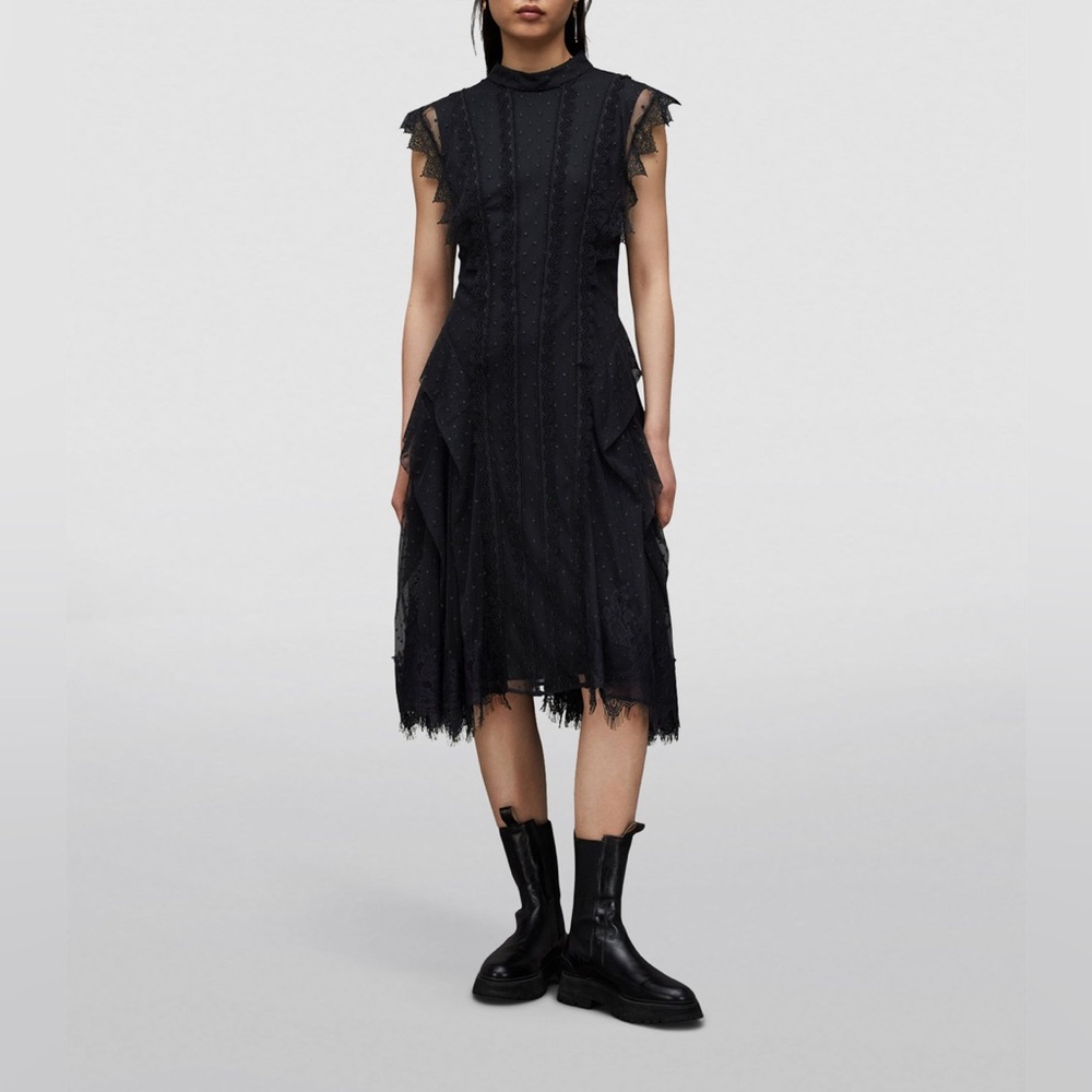 AllSaints Freya Lace dress NWT-Size 4